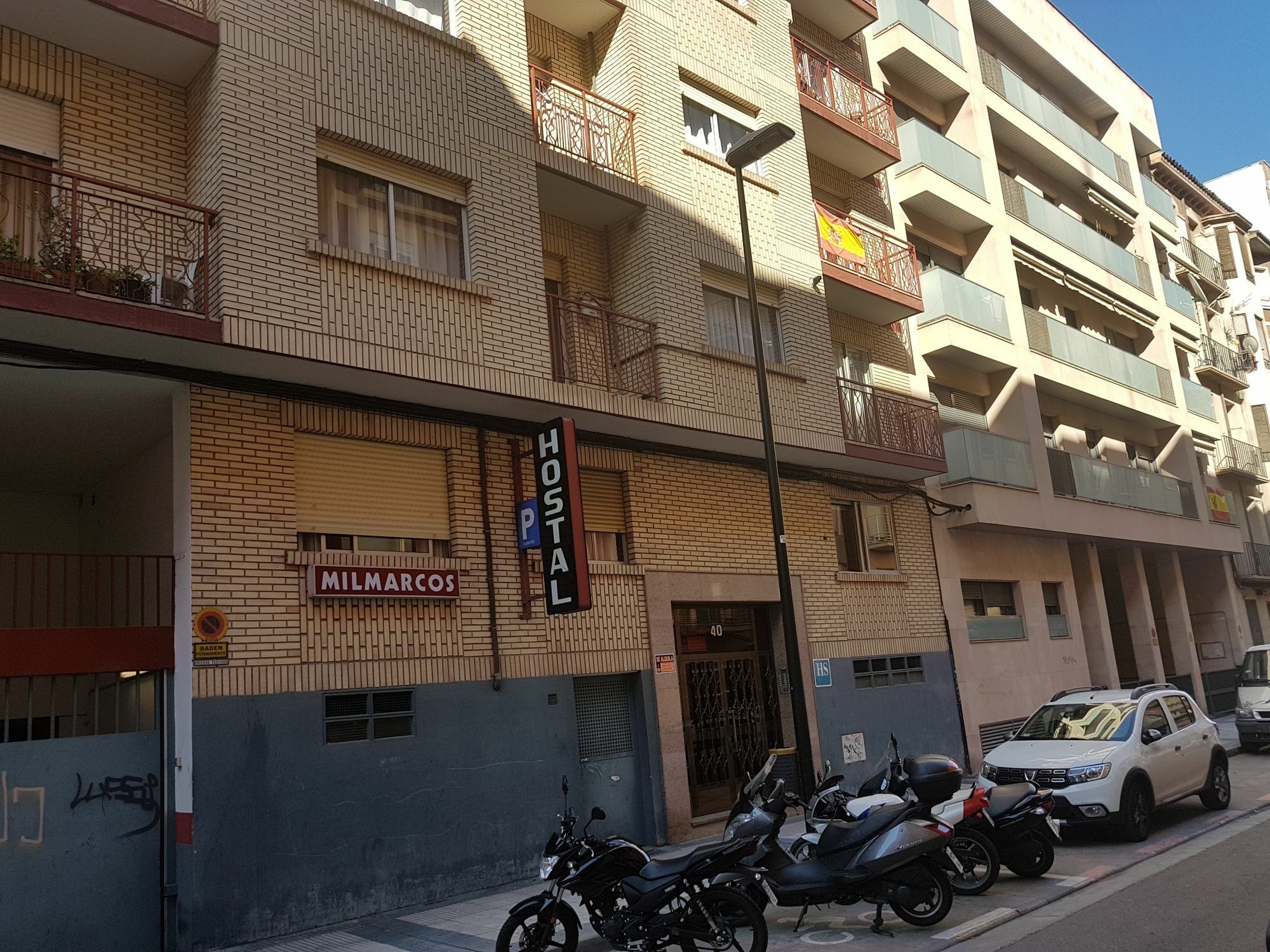 Hostal Milmarcos Zaragoza Exterior foto